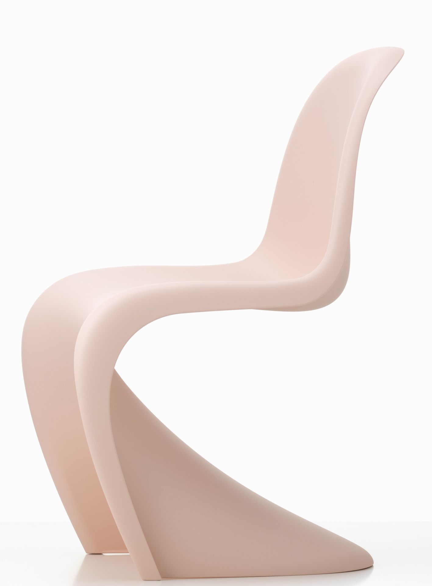 Panton Chair Kunststoff Stuhl Vitra Zartrosé NEUE HÖHE
